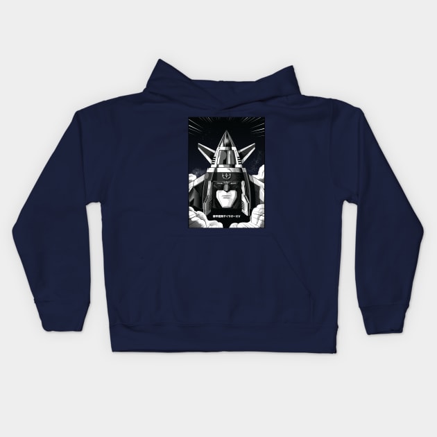 Voltron Manga Kids Hoodie by Evil Never Wins